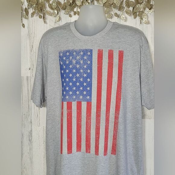 NWT Ripple Junction FLAG Shirt - Picture 5 of 7